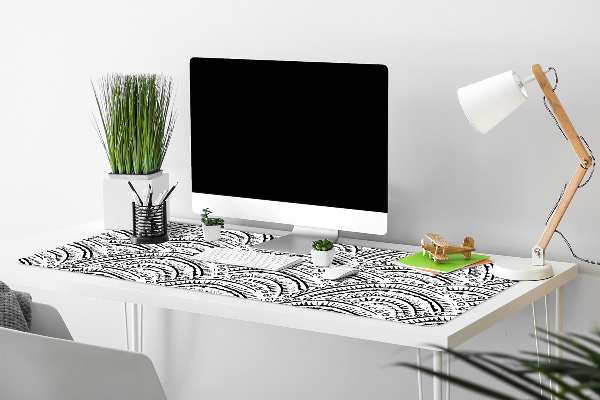 Full desk pad abstract pattern