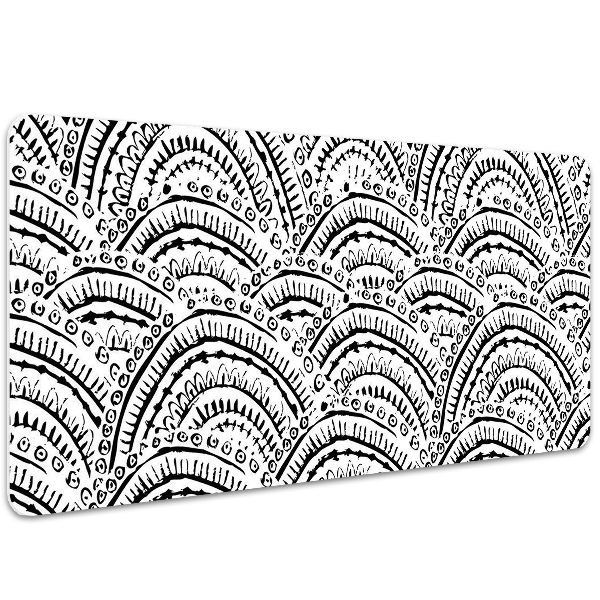Full desk pad abstract pattern