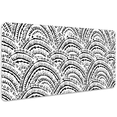 Full desk pad abstract pattern