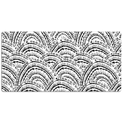 Full desk pad abstract pattern