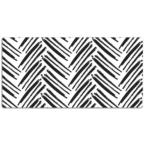 Full desk mat Herringbone pattern
