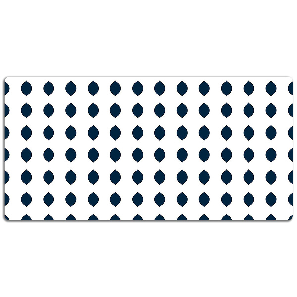 Large desk mat for children lemons