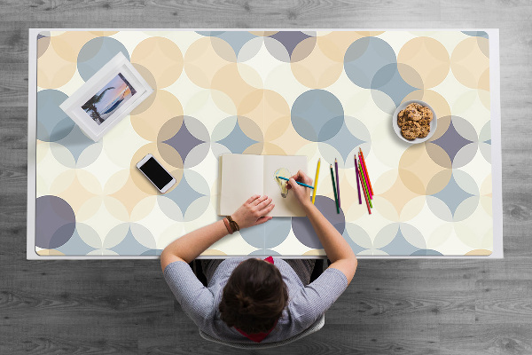 Desk mat Wheels in a retro style
