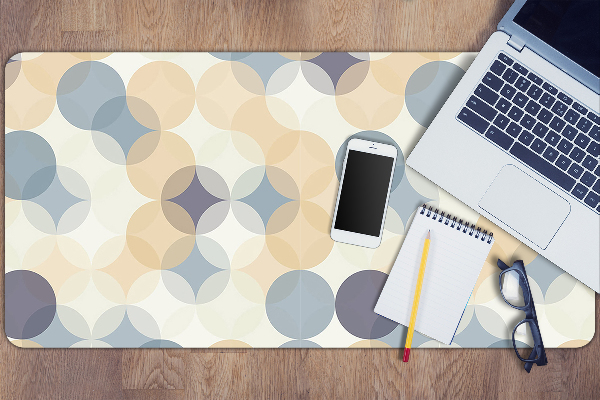 Desk mat Wheels in a retro style