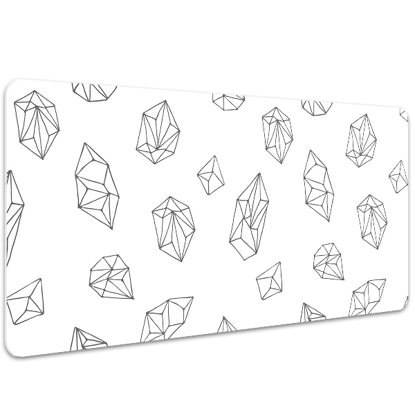 Desk mat solids space