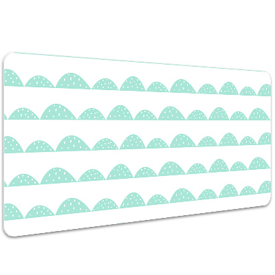 Desk pad green hills