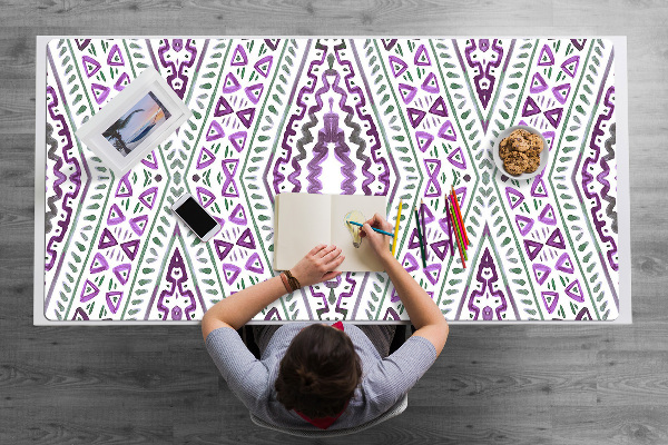 Desk pad Moroccan pattern