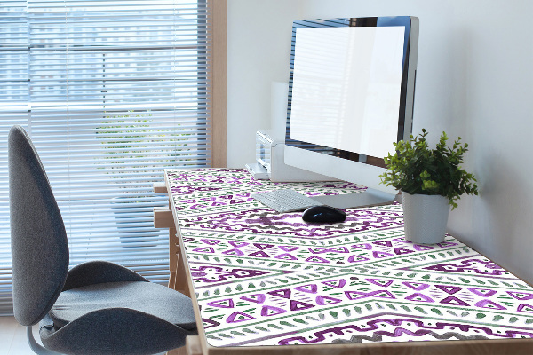 Desk pad Moroccan pattern