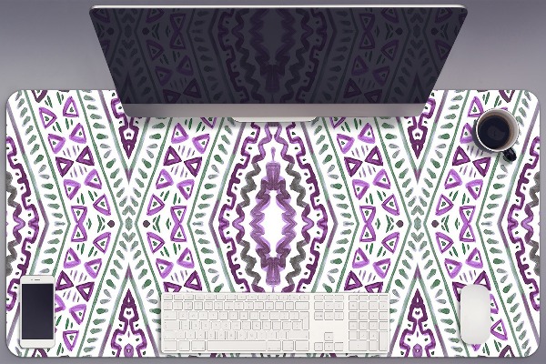 Desk pad Moroccan pattern