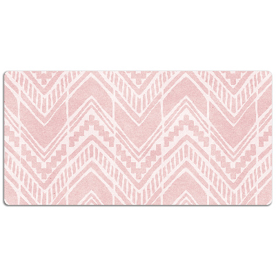 Large desk pad PVC protector Aztec pattern