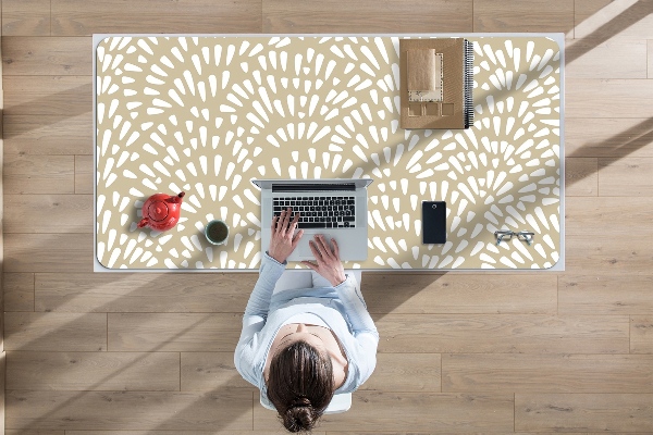 Desk pad Tears Beige Boho