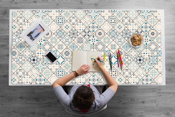 Large desk pad PVC protector Composition tile