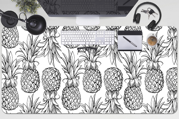 Large desk mat for children pineapples