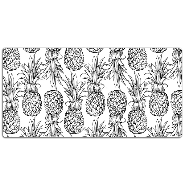 Large desk mat for children pineapples
