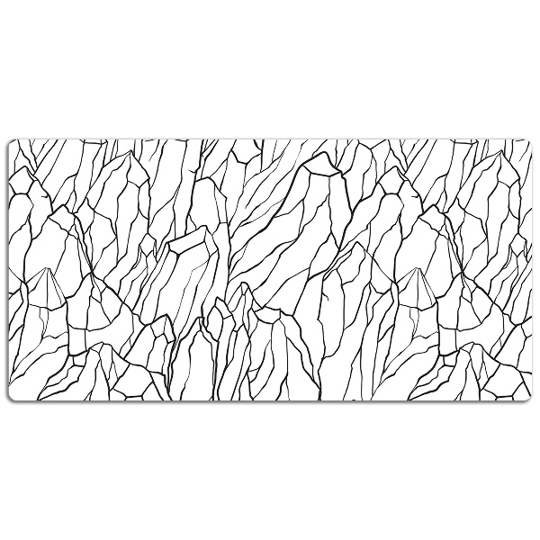 Large desk mat for children sketch top