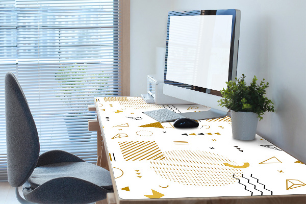 Large desk mat for children world figures
