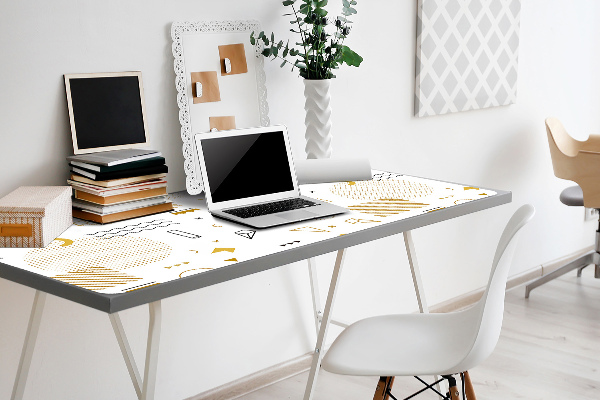 Large desk mat for children world figures