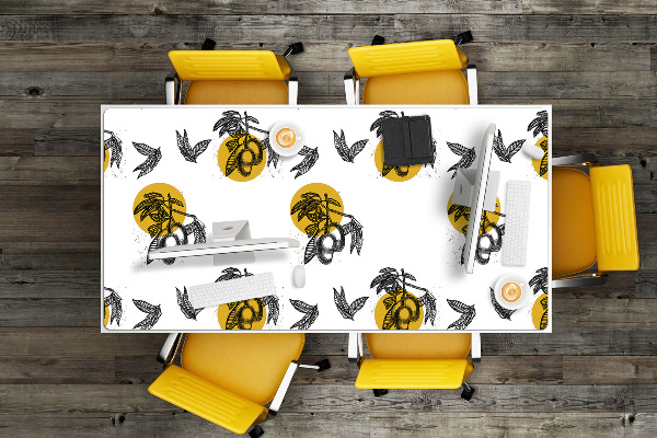 Large desk mat for children Mango