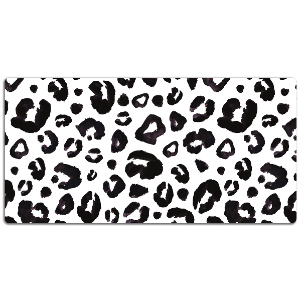 Large desk mat table protector hoof prints