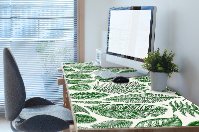 Full desk mat palm leaves