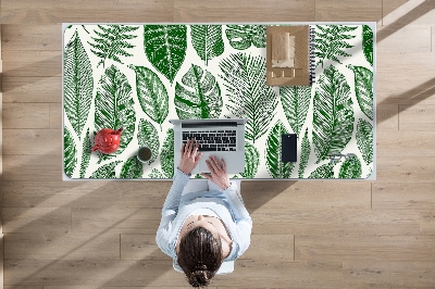 Full desk mat palm leaves