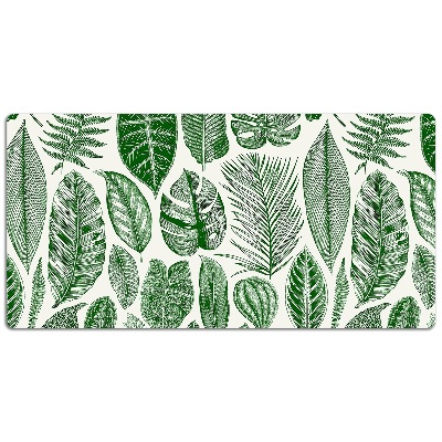 Full desk mat palm leaves