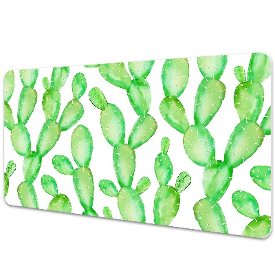 Full desk pad pastel cacti