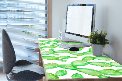 Full desk pad pastel cacti