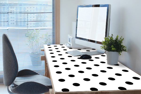 Large desk mat for children dots
