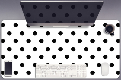 Large desk mat for children dots