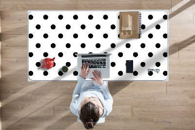 Large desk mat for children dots