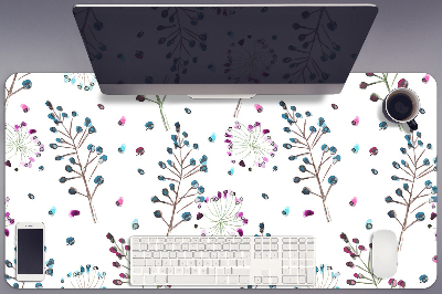Full desk mat floral theme