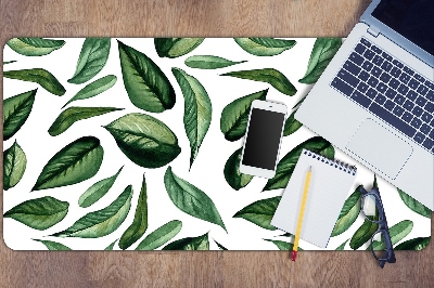 Full desk mat Green leaves