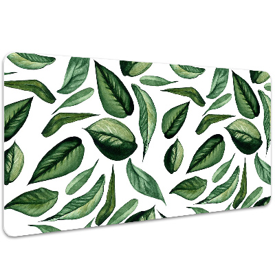 Full desk mat Green leaves