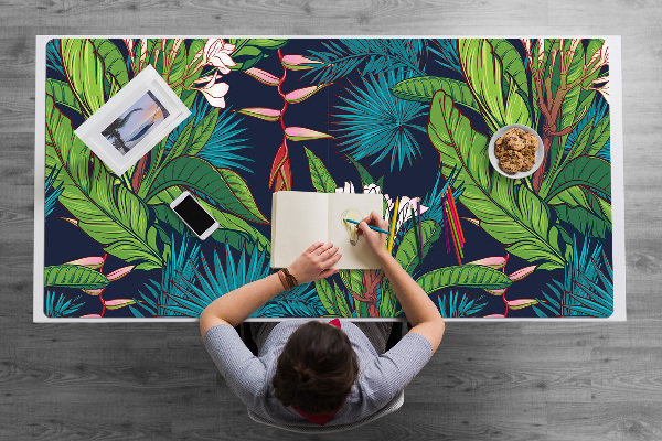 Desk mat exotic jungle