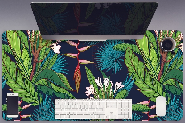 Desk mat exotic jungle