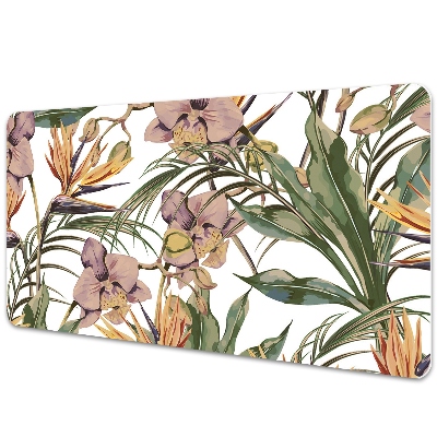 Full desk pad Botanical leaves