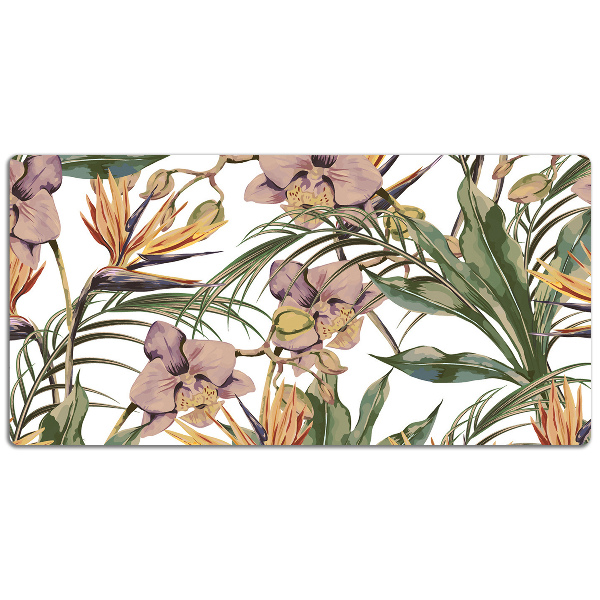 Full desk pad Botanical leaves
