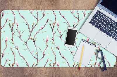 Desk mat Branches and buds