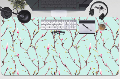 Desk mat Branches and buds