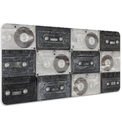 Large desk pad PVC protector old cassettes