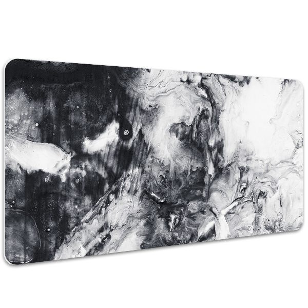 Large desk mat table protector Stains of a paint