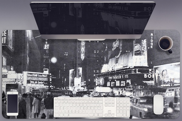 Large desk mat for children broadway