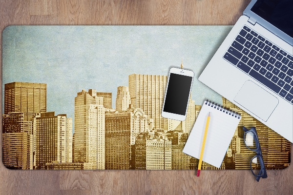 Desk mat Manhattan skyscrapers