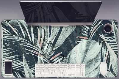 Full desk pad exotic leaves