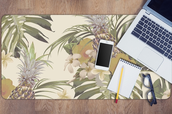 Large desk mat for children pineapples