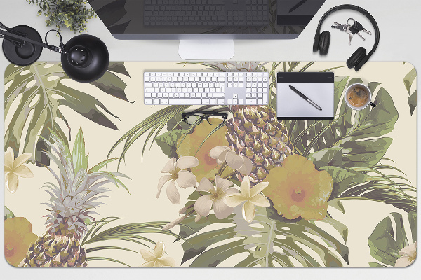 Large desk mat for children pineapples