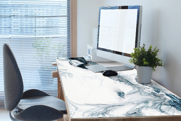 Full desk pad Winter abstraction