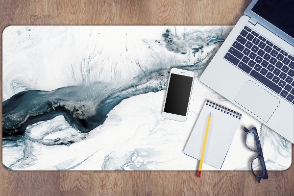 Full desk pad Winter abstraction