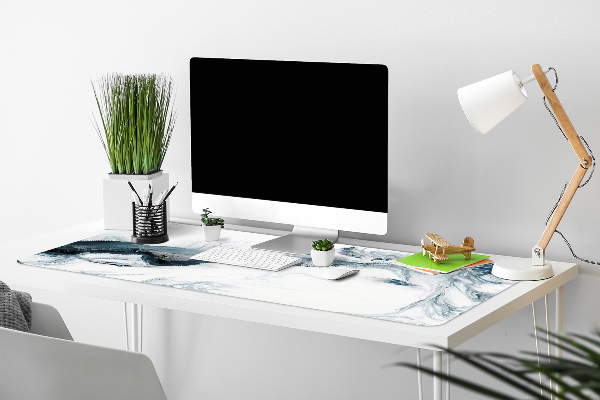 Full desk pad Winter abstraction